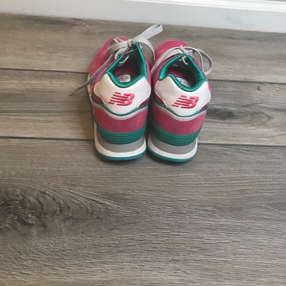 New Balance sneakers pink and green - Picture 4 of 6